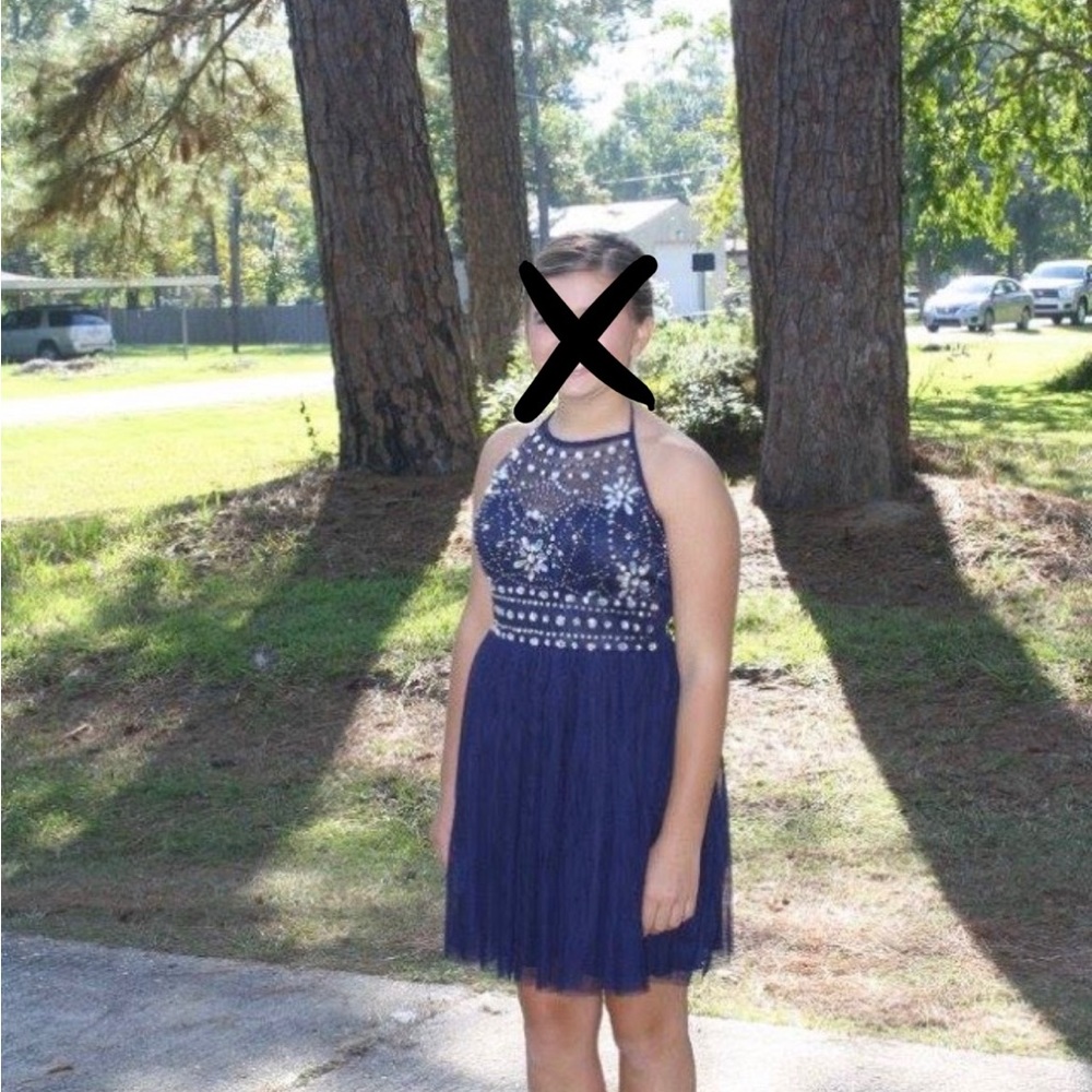 Navy Formal Dress / Homecoming dress